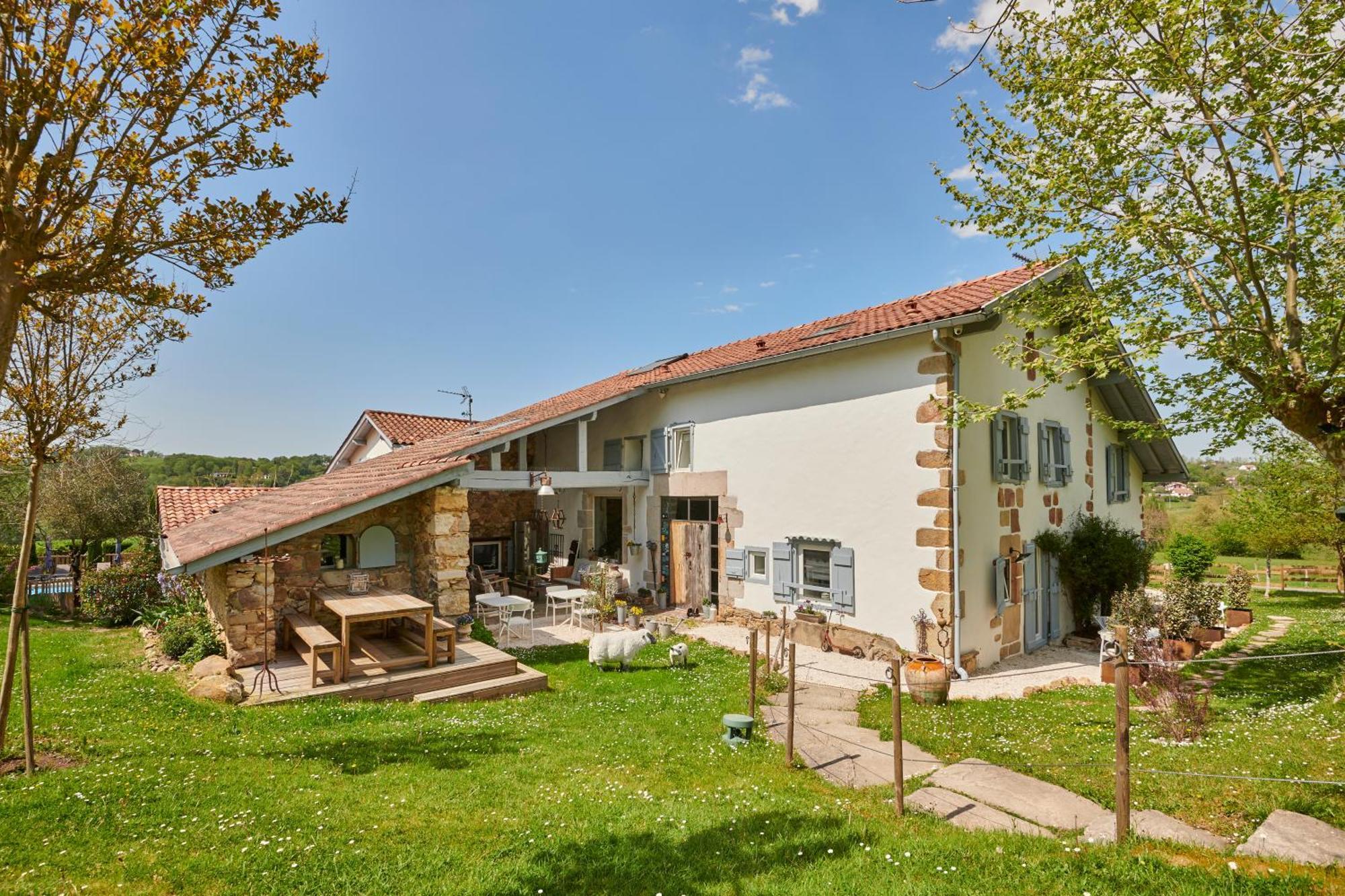 Ferme Elhorga Panzió Saint-Pée-sur-Nivelle Kültér fotó